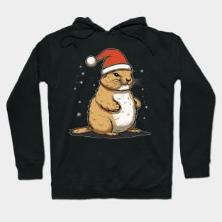 Prairie Dog Christmas Hoodie